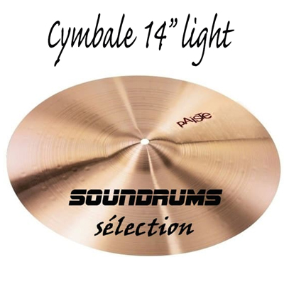 Cymbale PAISTE Crash 14" - 579gr