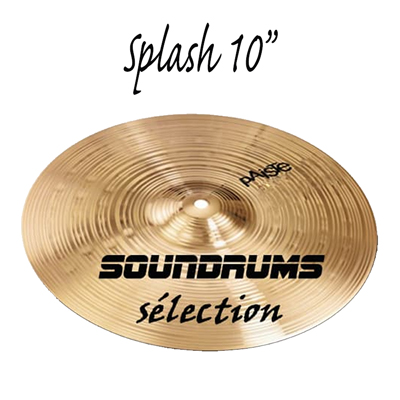 Cymbale PAISTE Splash 10" - 283gr